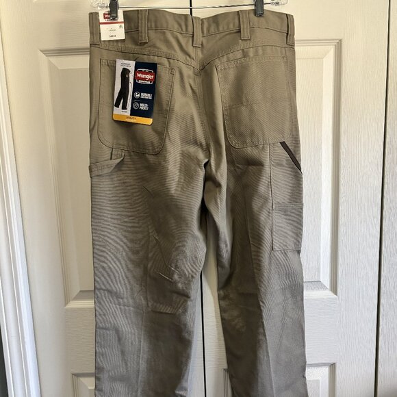 Wrangler Men’s Utility Work Pants – Khaki – Size 34x34 – NWT Low Shipping - Picture 3 of 3